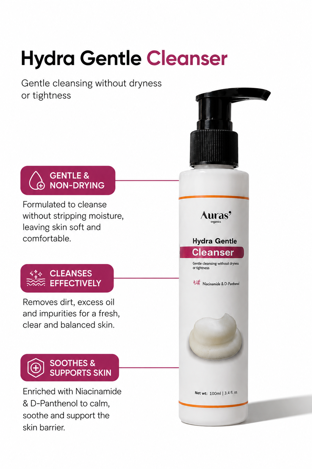 Hydra Gentle Face Cleanser