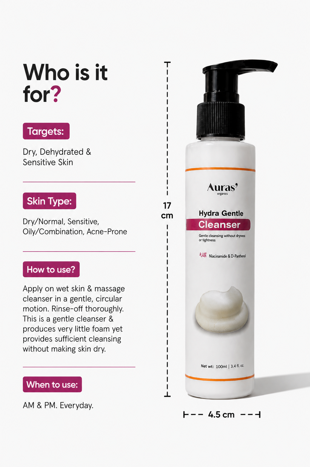 Hydra Gentle Face Cleanser